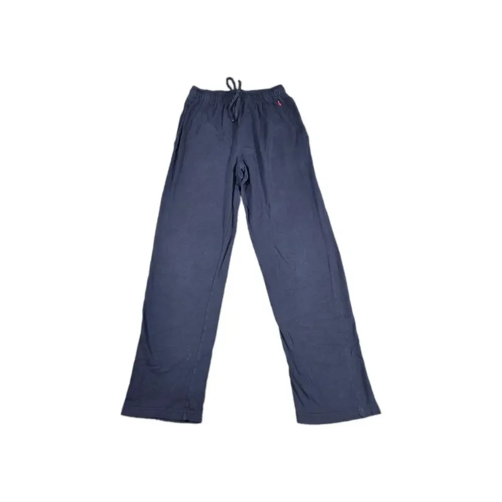 Polo Ralph Lauren Men’s Blue Pajama Pants S Drawstring Loungewear Red Pony Logo